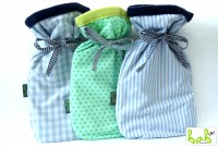 Wärmflasche mit Bezug, Heißflasche, Bettflasche doppelseitig Handmade in Berlin Wärmflasche mit Bezug, Heißflasche, Bettflasche doppelseitig Handmade in Berlin