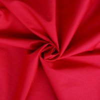 100% Baumwollstoff Meterware Popeline Rot Uni, ab 0,5 Meter 100% Baumwollstoff Meterware Popeline Rot Uni, ab 0,5 Meter