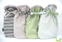 Wärmflaschenhülle für 2 Liter Wärmflasche, Wärmflaschenbezug, doppelseitig mit Fleece Wärmflaschenhülle für 2 Liter Wärmflasche, Wärmflaschenbezug, doppelseitig mit Fleece