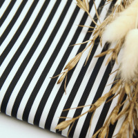 100% Baumwollstoff Meterware Popeline Streifen 5mm breit Schwarz-Weiß, ab 0,5 Meter 100% Baumwollstoff Meterware Popeline Streifen 5mm breit Schwarz-Weiß, ab 0,5 Meter