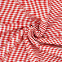 100% Baumwollstoff Meterware Webware Vichy Karo klein 2mm Rot, ab 0,5 Meter 100% Baumwollstoff Meterware Webware Vichy Karo klein 2mm Rot, ab 0,5 Meter