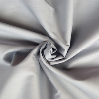 100% Baumwollstoff Meterware Popeline Hellgrau Uni, ab 0,5 Meter 100% Baumwollstoff Meterware Popeline Hellgrau Uni, ab 0,5 Meter